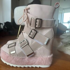 Indo – Pink by WTF x Anthony Wang: Vibrant Bold Sneakers for All-Day Comfort & S